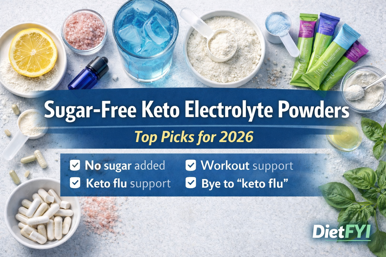 Placeholder image: electrolytes on low carb